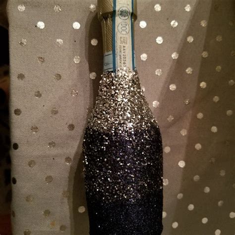 Glittered Champagne Bottle Debby Added A Photo Of Their Purchase