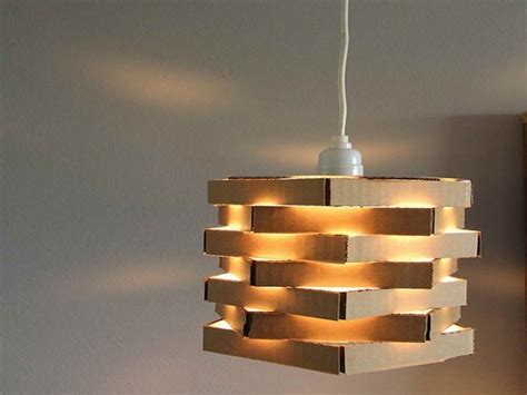 21 Cardboard Lamp Ideas Eco Friendly Modern Lighting