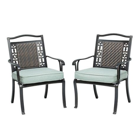 This recall involves hampton bay anselmo, calabria, and dana point chairs as well as martha stewart living branded cardona, grand bank and wellington swivel patio chairs. Martha Stewart Living Bellaire Patio Dining Chair (2-Pack ...
