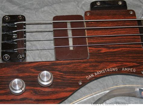 Ampeg Dan Armstrong Lucite Bass 1969 Bass For Sale Garys Classic Guitars
