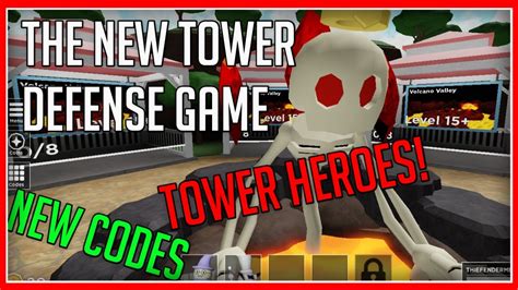 By using the new active roblox all star tower defense codes (also called all star td codes), you can get some various kinds of free gems which will help you to summon some new characters. THE NEW TOWER DEFENSE IN ROBLOX! + FREE CODES! - YouTube