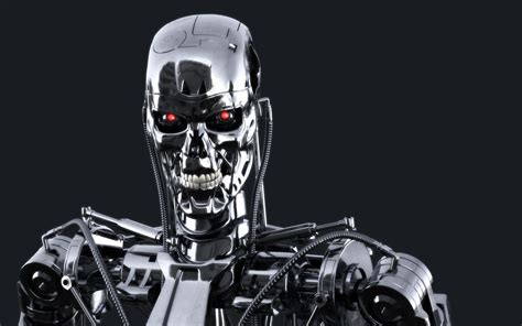Old Movie Robots Terminator Robot T 800 Photo Celebrity And