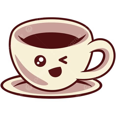 Wink Coffee Cup Vector Wink Coffee Cup Cup Png And Vector With