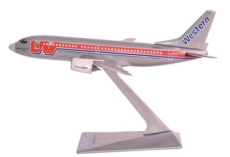 Buy Flight Miniatures Western Airlines Bare Metal Boeing 737 300 1200