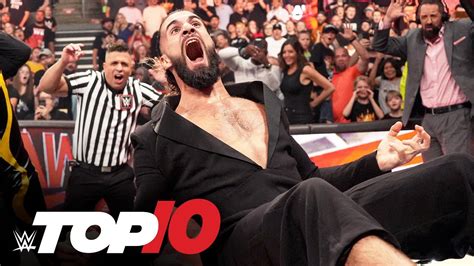 Top 10 Monday Night Raw Moments WWE Top 10 Sept 18 2023 YouTube
