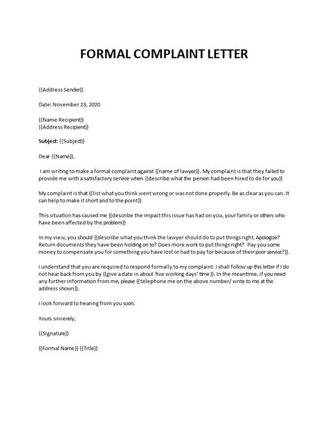 Complaint Letter Format With Samples Examples Explained Images