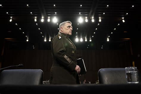 Milley Americas Top General Walks Into A Political Battle The New
