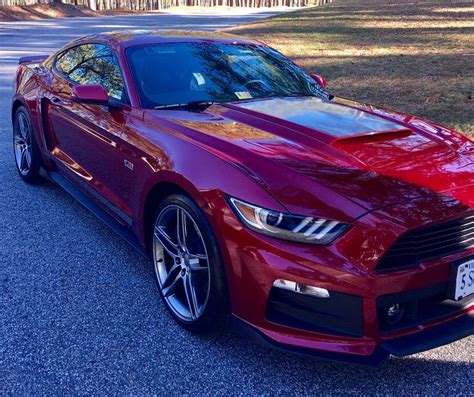 2016 Ruby Red Roush Mustang Stage 2 Happy Birthday To Me Roush