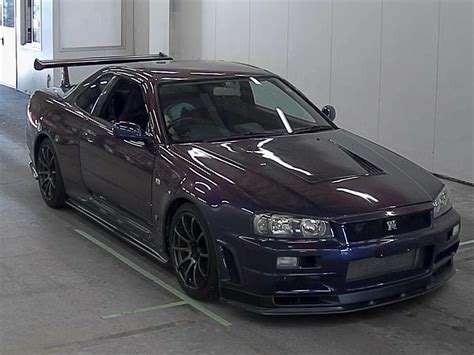 2002 Nissan Skyline Gtr R34 V Spec Ii Nur Midnight Purple Entries Variety