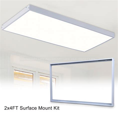 AllSmartLife 2x4FT Surface Mount Kit Aluminum Ceiling Frame Kit For