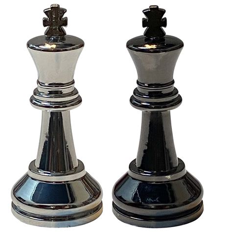 Metal Ultimate Chess Pieces 375 King Weighs Over 95 Lbs Due