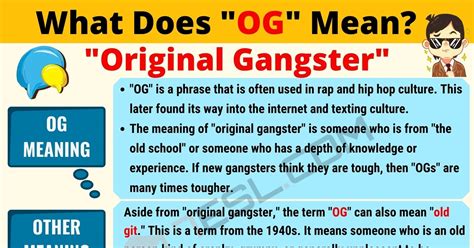 Og Meaning What Does Og Mean And Stand For 7esl Nông Trại Vui Vẻ