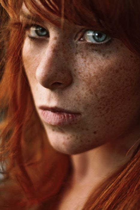Pin By Vonberg Productions On Female Faces Freckles Girl Red Hair