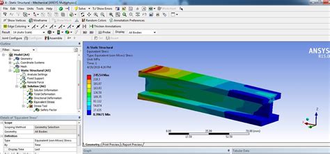 Ansys Tutorial Static Structural Module Remote Load Grabcad Tutorials