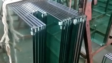 8mm 10mm 12mm Thickness Plain Building Reflective Tempered Laminated Safety Glass Panel With Pvb