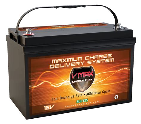 Vmax Slr125 12 Volt 125ah Agm Deep Cycle Hi Performance Battery
