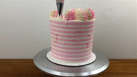 4 Secrets For Perfect Stripes On Cakes British Girl Bakes