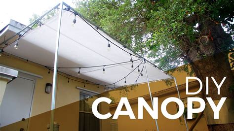 How To Install A Canopy With Regular And Electrical Fittings Diy