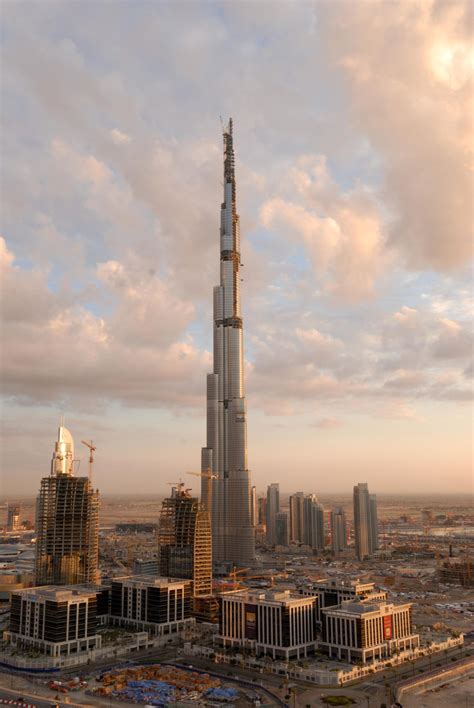 Burj Khalifa Base Area Sci Fi Skyscrapers 14 Futuristic Visions For