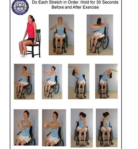 Health And Fitness Spina Bifida Association Wheelchair Exercises