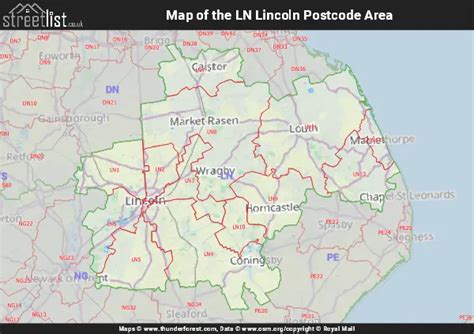 Learn About The Ln Lincoln Postcode Area