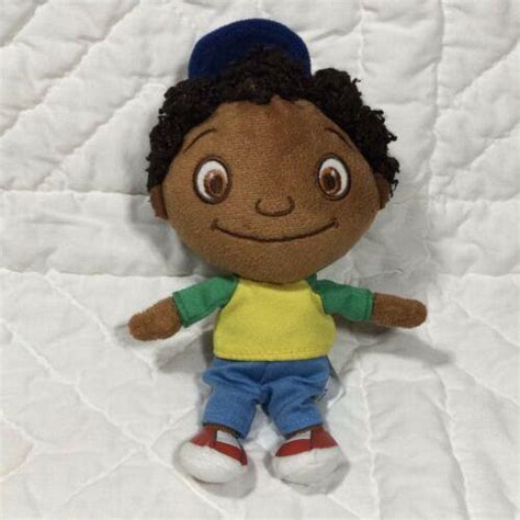 Little Einsteins Disney Quincy Plush 8 Yellow Shirt Red Shoes Blue Hat