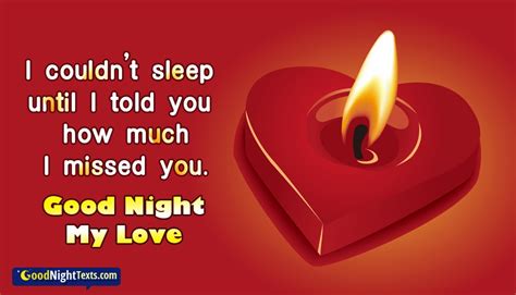 Good Night My Love Love Heart Hd Wallpaper Backgrounds Download