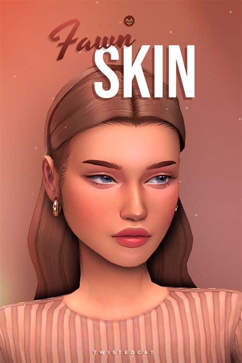 Fawn Skin Overlay Twistedcat Sims 4 Cc Eyes The Sims 4 Skin Sims 4