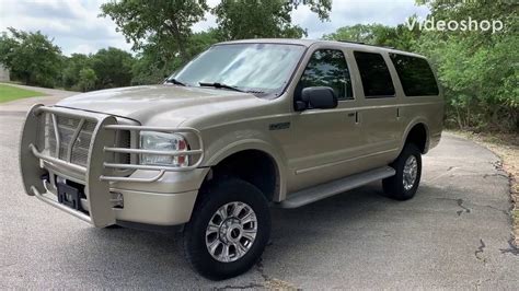 2005 Ford Excursion 4x4 V10 Limited Walk Around And Test Drive Youtube