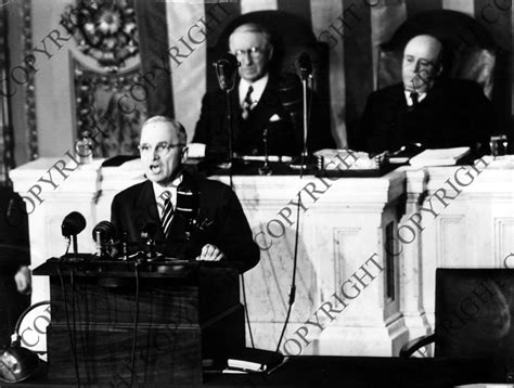 President Harry S Truman Addresses The Nation Harry S Truman