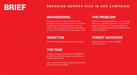 the gender order breaking gender bias in ads on behance