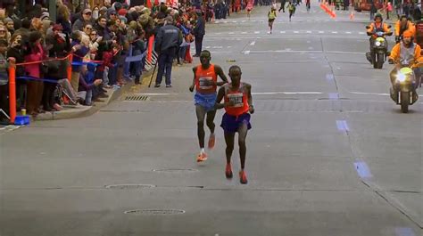 Geoffrey Mutai And Priscah Jeptoo Win New York City Marathon Canadian Running Magazine