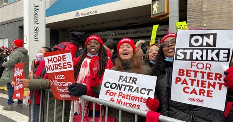 Nurses At 2 Ny Hospitals Return To Work After 3 Day Strike Over View