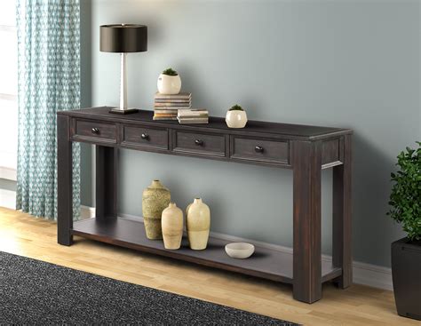 Tall Console Table With Drawers Discover Console Table With Drawers