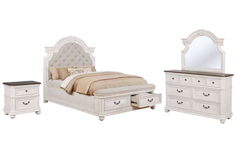 Mallory Weathered Queen Bedroom Set Ivan Smith Furniture