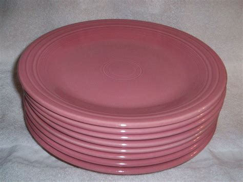 Fiesta Ware Rose Pink Dinner Plate 10 2 Available Pink Dinner Plates