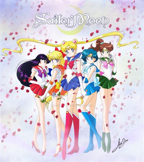 Sailor Moon 25 Anniversary Artbook Cover By Albertosancami On Deviantart