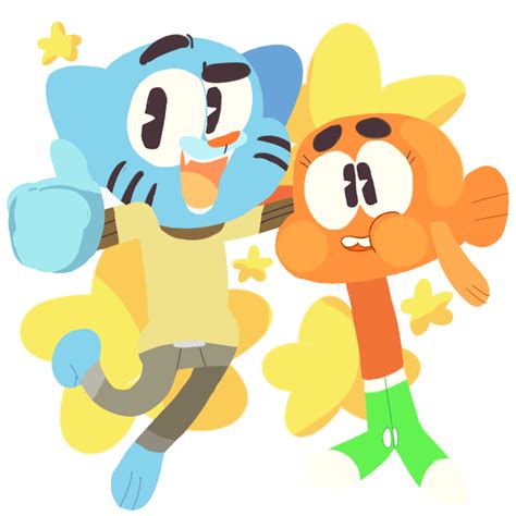 Gumball And Darwin By Peanut Kid On Deviantart