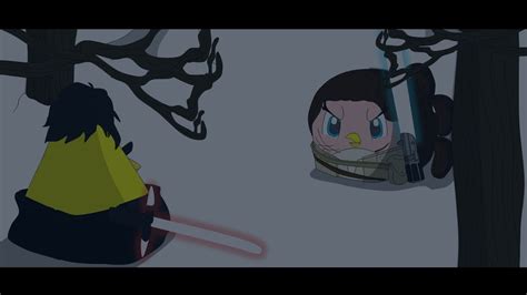 Angry Birds Star Wars The Force Awakens Ending Rey And Finn Vs Kylo