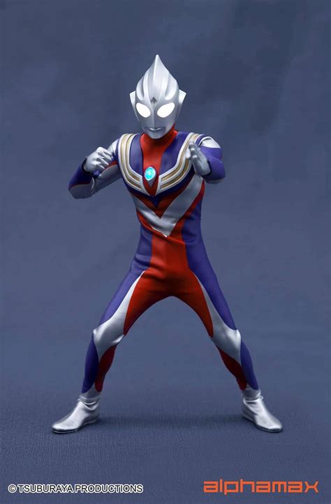 Ultraman Tiga Multi Type Alphamax Action Figure Japan Version