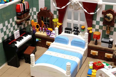 Lego Dream House Bedroom Lego Bedroom Lego Furniture Lego Projects