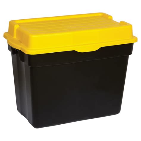 Top 10 best plastic storage bins. GRACIOUS LIVING Heavy-Duty Storage Bin - 170L - Black ...