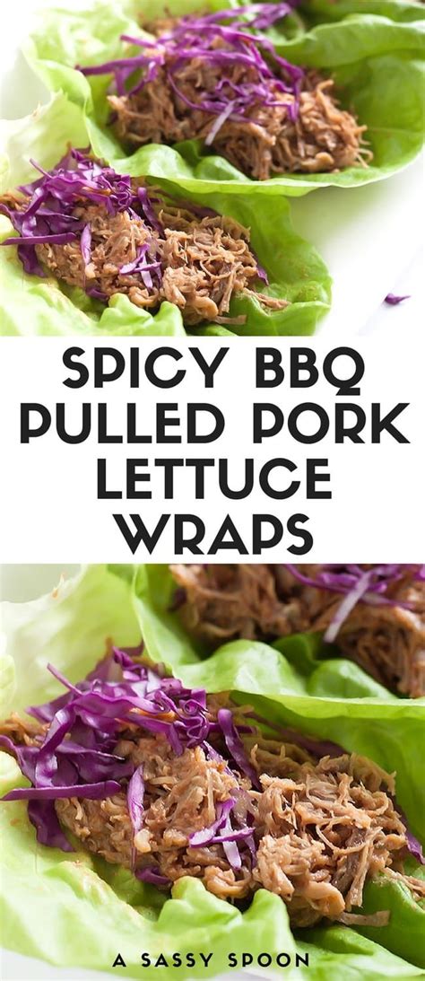How to wrap gifts 5 videos. Simple lettuce wraps made with slow cooker spicy BBQ ...