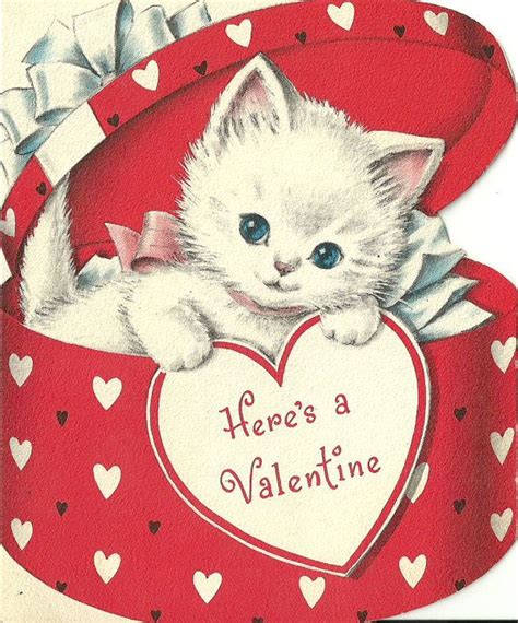 Vintage Valentines Day Card 1950s Etsy Vintage Valentines