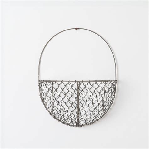Wire Wall Basket In Gardening Planters Planters Small At Terrain Wire