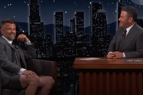 Actor Josh Duhamel Chews Over Possible Wedding Vows On Jimmy Kimmel