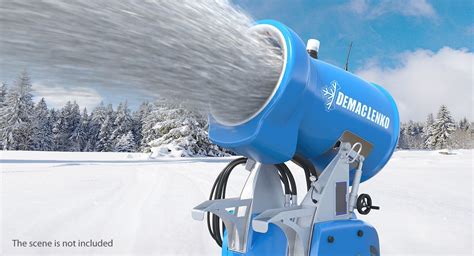 Demaclenko Evo Snow Maker Gun 3dモデル 49 3ds Blend C4d Fbx Ma