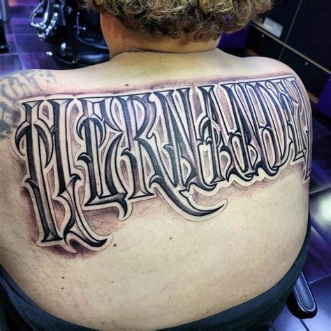 11 Last Name Tattoo Ideas Youll Have To See To Believe Alexie