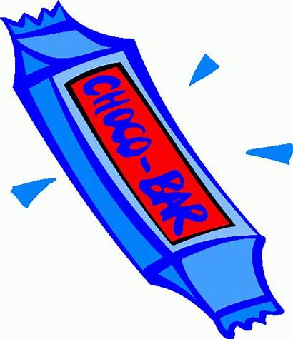 Candy Bar Clip Clipart Chocolate Cartoon Bars