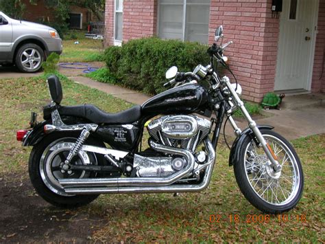 This harley davidson sportster 1200 custom has been upgraded with an aftermarket exhaust, high flow air intake, quick release backrest hardware, aftermarket grips, live to ride mirrors, floating rotors, oil temperature dipstick, and harley accessory footpegs. 1996 Harley-Davidson Sportster 1200 Custom - Moto ...